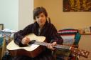 Gabriel and his guitar