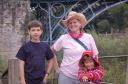 Susie and kids at Ironbridge