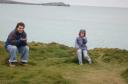 Cliffside sitting